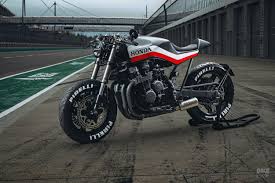 Hot Stuff A Honda Cbx 750 Built By A Firefighter Honda Cbx Cafe Racer Honda