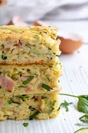 It comes together quickly for a light lunch or easy side. Zucchini Slice Goodie Goodie Lunchbox