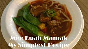Cara membuat resepi mee goreng mamak kering : Mee Kuah Mamak S Pura My Recipe Noodles With Lamb Stew And Spices Youtube