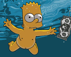 Money Nirvana Parody The Simpsons Bart Simpson Desktop 1280x1024 Wallpaper Simpsons Art Bart Simpson The Simpsons