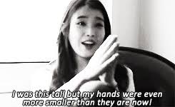 'cause i don't wanna walk on my own anymore won't you understand? Iumushimushi Boksungas Get To Know Iu Her Small Hands