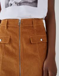 Jupe En Velours Cotele Zippee Modefrancestyle Corduroy Skirt Skirts Corduroy