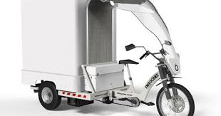 Logistique Emd Propose De Livrer En Triporteur Electrique Velo Cargo Electrique Triporteur Velo Cargo