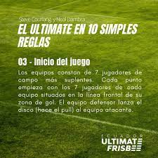 Un disco que aterriza sobre la línea del sector es una falta. Es Muy Facil Lanzar El Disco Ecuador Ultimate Frisbee Facebook