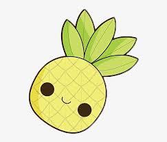 ▪ 18 black & white (see picture 4). Cute Pineapple Drawing Transparent Png 540x614 Free Download On Nicepng