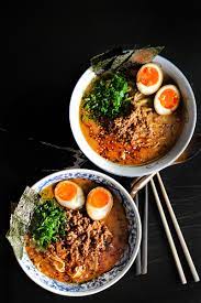 In a small bowl, whisk together the cashew butter, miso paste, lime juice, sesame oil, and ginger. Lady And Pups Spicy Miso Ramen Express
