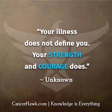 Everyone has bad days once in a while, and sometimes, all it takes is a kind or supportive word to help you snap out of the funk. Your Illness Does Not Define You Your Strength And Courage Does Cancer Inspirational Quotes Fighting Cancer Quotes Cancer Quotes