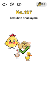 Temukan anak ayam jawaban brain out pada level 14 atau mungkin tantangan menemukan anak ayam tersebut ada pada level lainya. Kunci Jawaban Brain Out Level 167 199 Sukaon Com