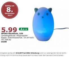 Ikea Spoka Nachtlicht Nachtlicht Licht Nacht
