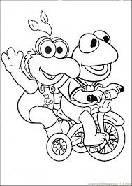 See more ideas about elmo coloring pages, coloring pages, elmo. Elmo And His Friend Is Riding A Bicycle Coloring Page For Kids Free Muppet Babies Printable Coloring Pages Online For Kids Coloringpages101 Com Coloring Pages For Kids