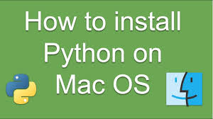 How To Install Python On Mac Os Youtube