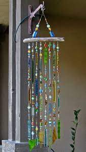 40 Stained Glass Art And Jewelry Ideas Wind Chimes Glass Wind Chimes Windchimes Diy