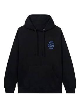 Diseño emblemático de la sudadera Anti Social Social Club, AI generated