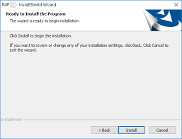 Download the latest version of installshield for windows 10. 64452 Step By Step Installing Jmp On Windows