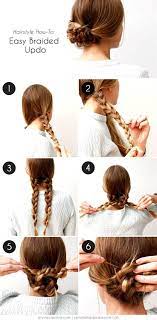 Easy To Do Hairstyles Step By Step For Thin Hair Google Search Braided Hairstyles Easy Hair Styles Braided Hairstyles Tutorials