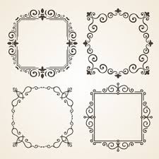 50+ mejores imágenes de decorar marcos en 2020 | decorar. Vector Retro Clasico Marco Elegante Fronteras Para Diseno De Invitacion Vector Premium