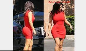 صور كيم كاردشيان وهي طفلة مرورا بمرحلة قبل واثناء الحمل وبعد الولادة الي الآن orange outfit outfits kim kardashian