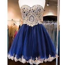 Navy Blue Skirt Gold Lace Beaded Homecoming Prom Dresses Cm0027 Tulle Homecoming Dress Prom Dresses Blue Lace Homecoming Dresses