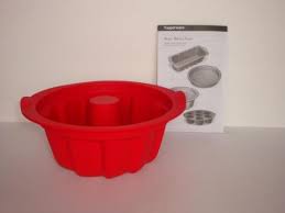 Tupperware Silicone Baking Form Bundt Form Silicon Red New W Directions Cake Silicone Baking Tupperware Bundt