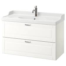 Godmorgon Rattviken Meuble Lavabo 2tir Kasjon Blanc Hamnskar Mitigeur Lavabo 102x49x68 Cm Ikea En 2020 Meuble Lavabo Lavabo Ikea Mitigeur Lavabo