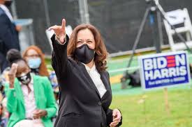 Kamala harris, greets the crowd during a get out the vote rally at land grant brewing company in columbus, ohio, nov. Kamala Harris Brings Hollywood Cash To Biden Campaign Wsj