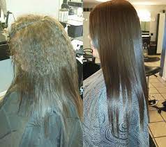 Salon Envy Before And After Rusk Keratin Permanent Straightener Hair Relaxers Permed Hairstyles Relaxed Hair