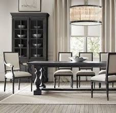 Restoration Hardware Monastery Dining Tables Ray Comment I Think This Restoration Hardware Dining Room Black Dining Room Restoration Hardware Dining Chairs