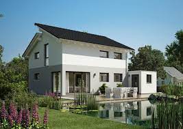 familienhaus loop pult von kern haus modernes pultdach haus fassade haus kern haus