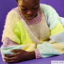 Kit WOW! Maglione corto a blocchi di colore Billie