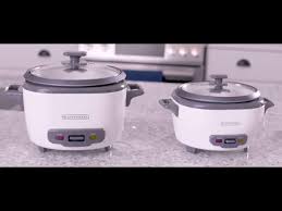 Black And Decker Rice Cooker Manual Rc514 Black Decker Linea De Arroceras Youtube