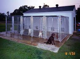 Hfc Dog Kennel Installation Photos Dog Kennel Designs Dog Kennel Diy Dog Kennel