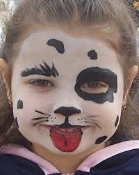 Pin By Tuba Akagunduz On Yuz Boyama Dog Face Paints Puppy Face Paint Animal Face Paintings