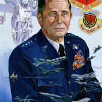 Artwork: "General Robert J. Dixon, R.C.A.F. to T.A.C.". Artist: Ralph Harris