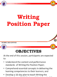 Length must not exceed two pages. 4 Q2 Eapp Position Paper Argument Essays