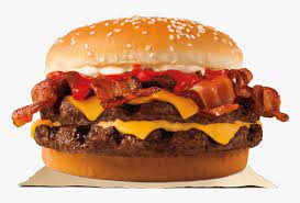 I didn't think i'd ever say this, but the burger needs a bit of green. Image Burger King Bacon King Hd Png Download Kindpng