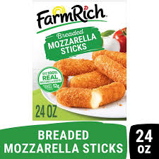 They are the perfect combination of ingredients low moisture part skim mozzarella cheese (pasteurized part skim milk, cheese cultures, salt, enzyme), enriched wheat flour (wheat. Walmart Grocery Farm Rich Breaded Mozzarella Cheese Sticks 24 Ounces