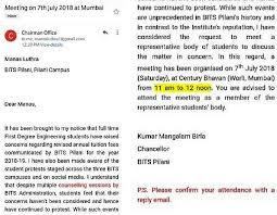 1 miles = 1.609344 kilometres using the online calculator for metric conversions. Km Birla Agrees To Meet Bits Students After Protests Against Fee Hike Youth Ki Awaaz