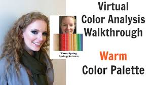 Warm Spring And Autumn Color Palette Virtual Color Analysis Warm Skin Undertone Best Colors