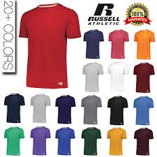 Details About Russell Athletic Mens Dri Power Essential Blend Sports T Shirt S 2xl Tee 64sttm