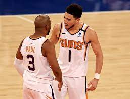 The suns are a member of the pacific division of the western conference in the national basketball association (nba). Phoenix Suns Close Out Road Trip With Comeback Win Over New York Knicks