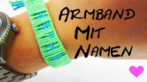 Check spelling or type a new query. Armband Mit Namen Selber Machen Diy Anleitung How To Make Name Bracelets Youtube