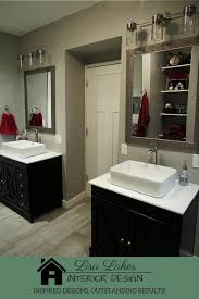 modern farmhouse master bathroom