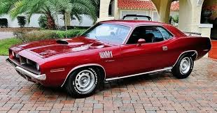 Image result for Bright Red 1966 Barracuda
