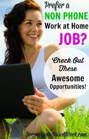 Prefer A Non Phone Work At Home Job Here Is An Awesome List Of Online Jobs By Category Typically The Work From Home Jobs Home Jobs Legitimate Work From Home