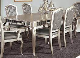 Skip to the end of the images gallery. Glamour Meets Function In Diva Resulting In An Irresistible Combination The Diva Dining Room Collection By Samuel Lawrence Furni Dining Table Dining Furniture