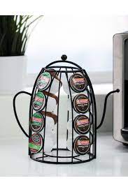 Smart steel lavazza and nespresso capsule machines for barista style drinks. Steel Coffee Pot Shaped Pod And Mug Holder Coffee Pot Pod Coffee Makers Coffee Pods