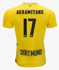 Either way, our black & yellow bvb training kit, developed by puma, will help you train, or yell, comfortably. Borussia Dortmund Kit 2017 18 Aubameyang Hd Png Download Transparent Png Image Pngitem