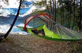 Stack 1, 2 or 3 under your tent to create the trillium hammocks can be used to add sleeping space for additional numbers of fellow campers, or simply to expand the space of your tree tent for extra. Tree Tent Used For Tiny House Spare Bedroom Relaxing And Camping