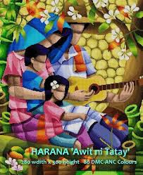 Discover classic dmc cross stitch patterns and embroidery patterns for every skill level, from beginner to advanced. Awit Ni Tatay Filipino Art Design Cross Stitch Pdf Pattern In 2021 Filipino Art Cross Stitch Art Design
