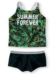Kid Swimsuits Walmart Com Tankini Printed Tankini Plus Size Tankini